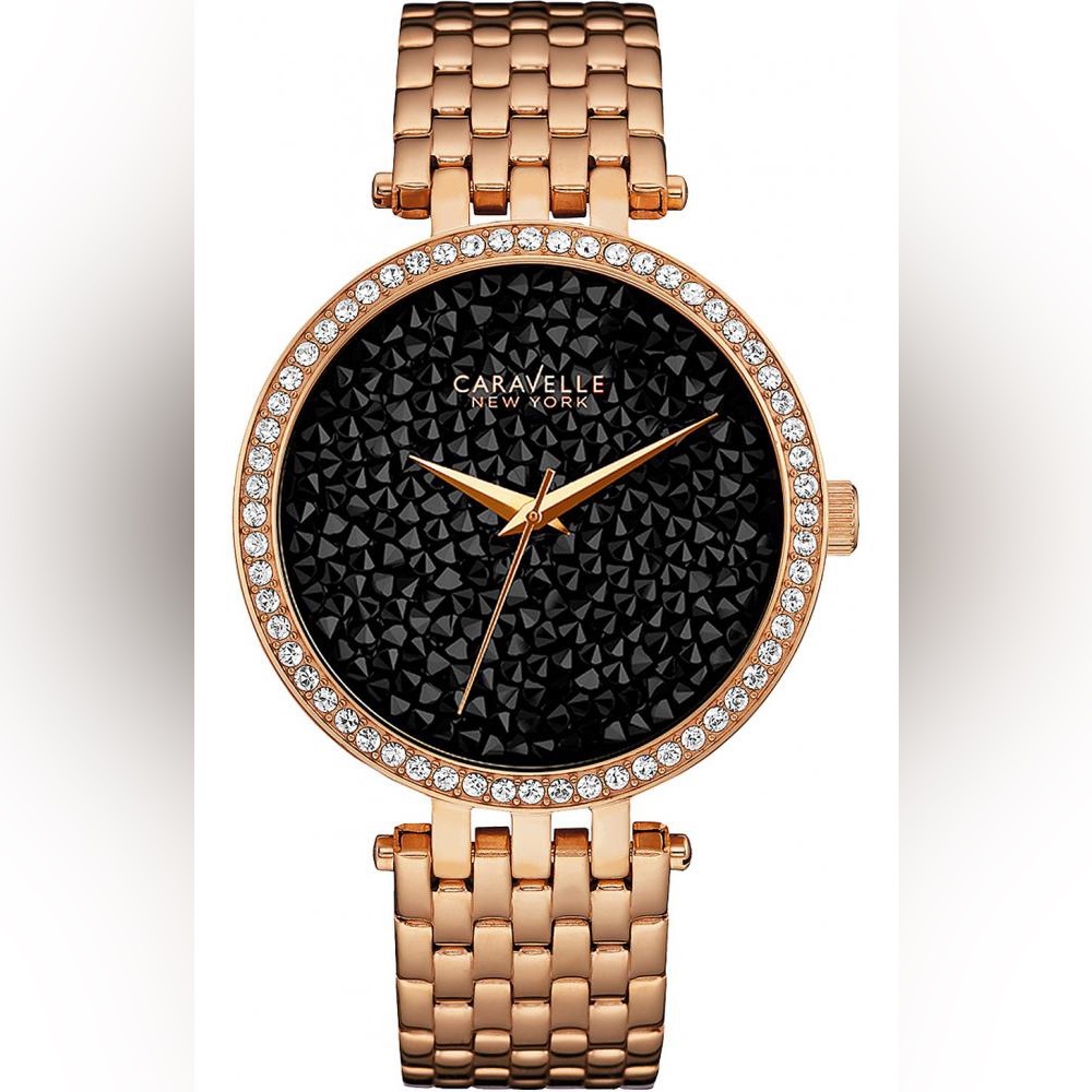 Caravelle New York Ladies Glitz Watch